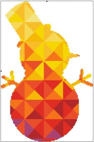 Kaleidoscope Snowman