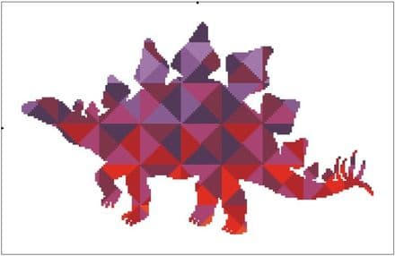 Kaleidoscope Stegosaurus