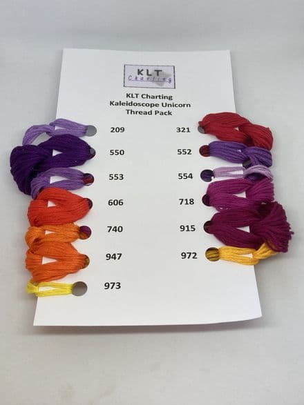 Kaleidoscope Unicorn Thread Pack