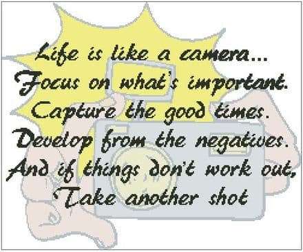 Life is Like a Camera