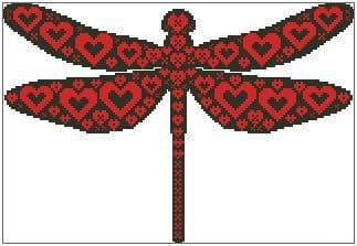 Love and Kisses Dragonfly