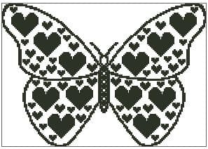 Loveheart Butterfly