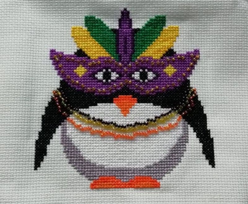 Mardi Gras Presley Penguin