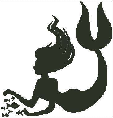 Mermaid Silhouette