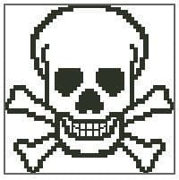 Mini Skull + Crossbones