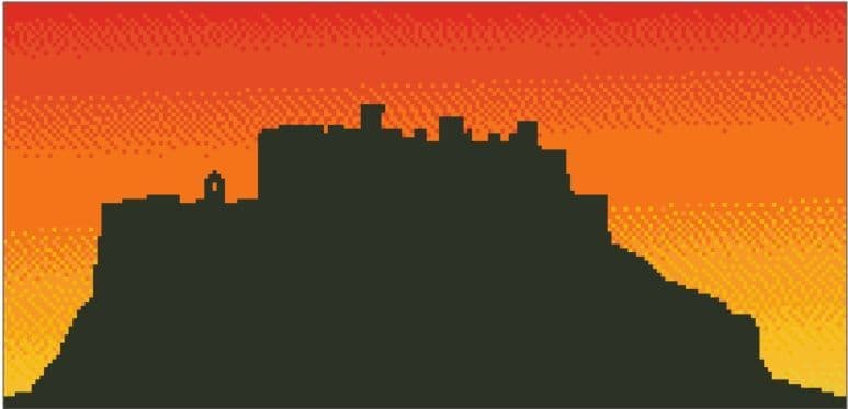 Mont Orgueil Castle, Gorey, at Sunset