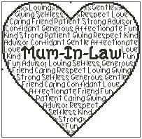 Mum In Law In Words