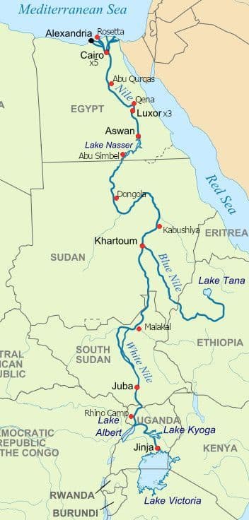 Nile Stitching Challenge - 2984 miles