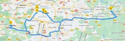 Paris Stitching Challenge - 85 miles