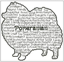 Pomeranian In Words