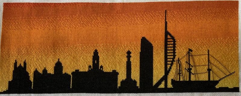 Portsmouth at Sunset