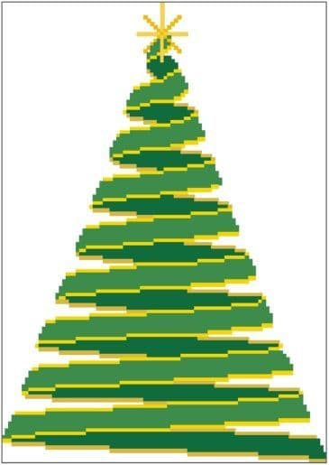 Ribbon Christmas Tree