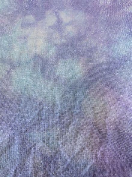 Sandy's Shout - July 2025 Limited Edition, 32ct SP linen, 13x18"