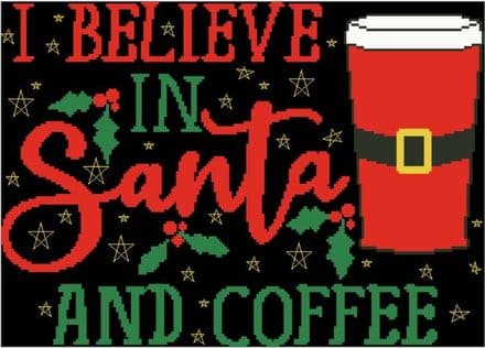Santa and Coffee