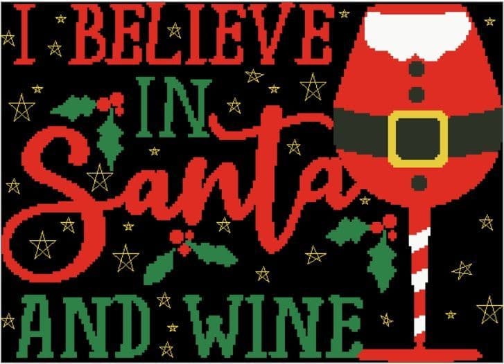 Santa and Wine