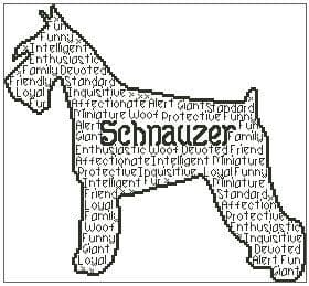 Schnauzer In Words