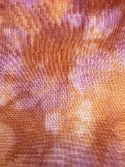 Sea Anemone - January 2026 Limited Edition, 28ct linen, 13x18"