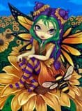 Sitting on a Sunflower