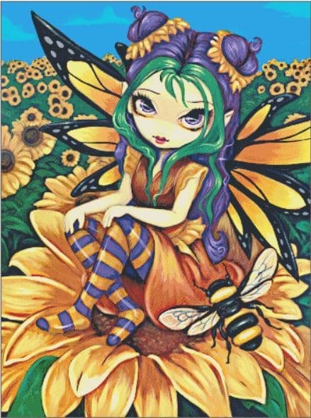 Sitting on a Sunflower