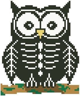 Skeleton Ollie Owl