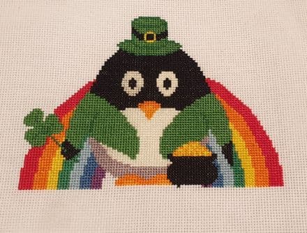 St Patrick's Day Presley Penguin