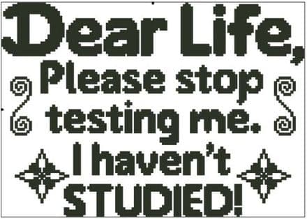 Stop Testing Me