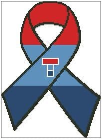 Teenage Cancer Trust Ribbon