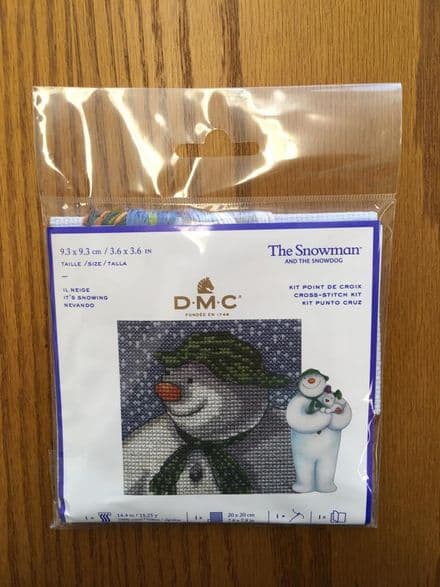 The Snowman - It's Snowing DMC Kit