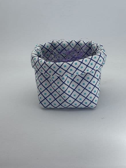 Thread Bin - Blue Grids