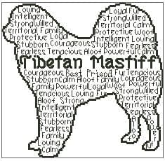 Tibetan Mastiff In Words