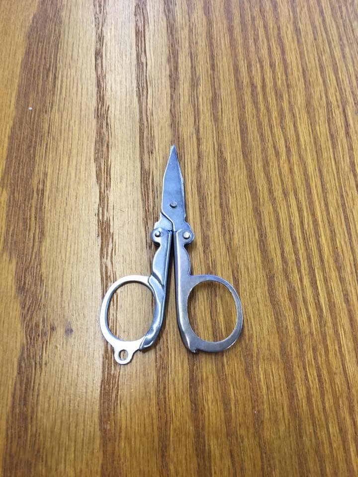 Travel folding Scissors