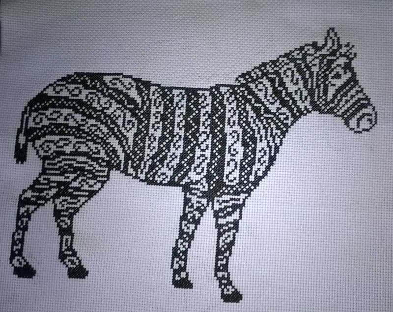 Tribal Zebra