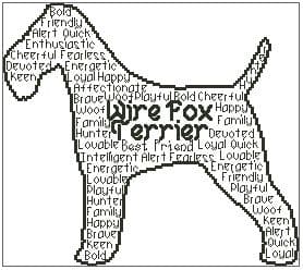 Wire Fox Terrier In Words