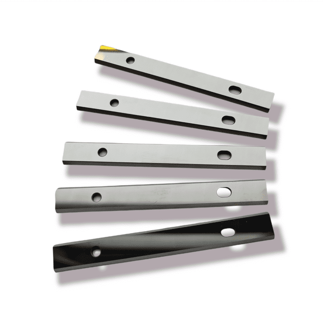 10 pces. 100mm x 13mm x 2.2mm SOLID TUNGSTEN CARBIDE REVERSIBLE TURN BLADES