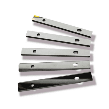 10 pces. 80mm x 13mm x 2.2mm SOLID TUNGSTEN CARBIDE REVERSIBLE TURN BLADES