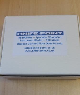 100 x Specialist Blades for Woodwind Instruments