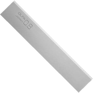 Olfa BS-08/6B Extra Heavy Duty Scraper Blades 0.8mm / 0.032" Thick