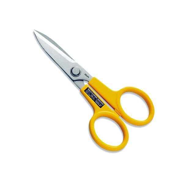 Olfa SCS-2 stainless steel, serrated edge multi-purpose scissors 7" / 180mm long