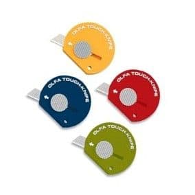 Olfa TK-4 / Olfa Touch knives, spring loaded safety knife - 5 x pack of 32 knives (160 pieces total)