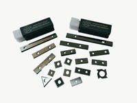 Reversible Turn Blades / Turnover Knives, Spurs & Tips - Four Cutting Edges