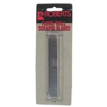 Roberts 10-442 type 4" scraper blades, pack of 100 blades for Roberts 12" and 18" scrapers