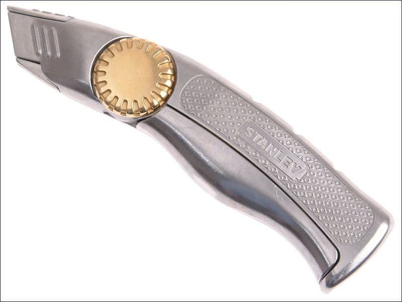 Stanley 0 10 818 FatMax Fixed Blade Knife PLUS Dispenser Of 10 Spare Blades stanley-0-10-818-fatmax-fixed-blade-knife-plus-dispenser-of-10-spare-blades