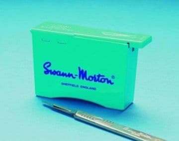 Swann Morton blade remover unit - (each unit holds up to 100 blades) pack of 5 units