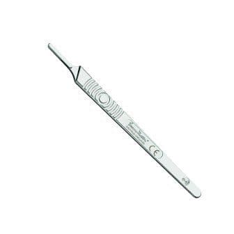 Swann Morton No.9 slim handle, stainless steel