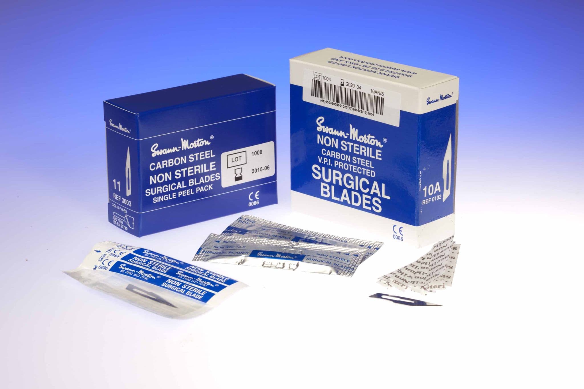 SWANN MORTON SURGICAL BLADES AND CRAFT BLADES