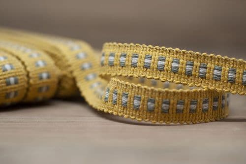 19mm cotton trim - Mustard