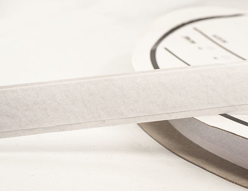 20mm white LOOP side stick on