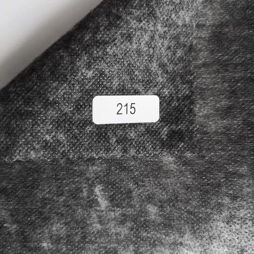 215c Ultrasoft medium weight iron on interfacing, Charcoal
