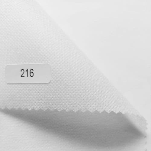 216w Ultrasoft heavy weight iron on interfacing, White