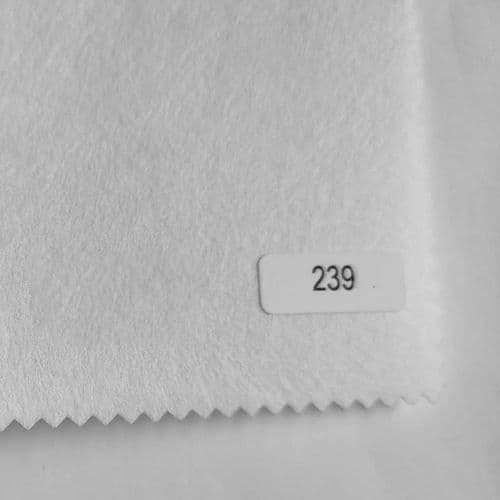 239w Extra heavy weight for pelmets & crafts, White
